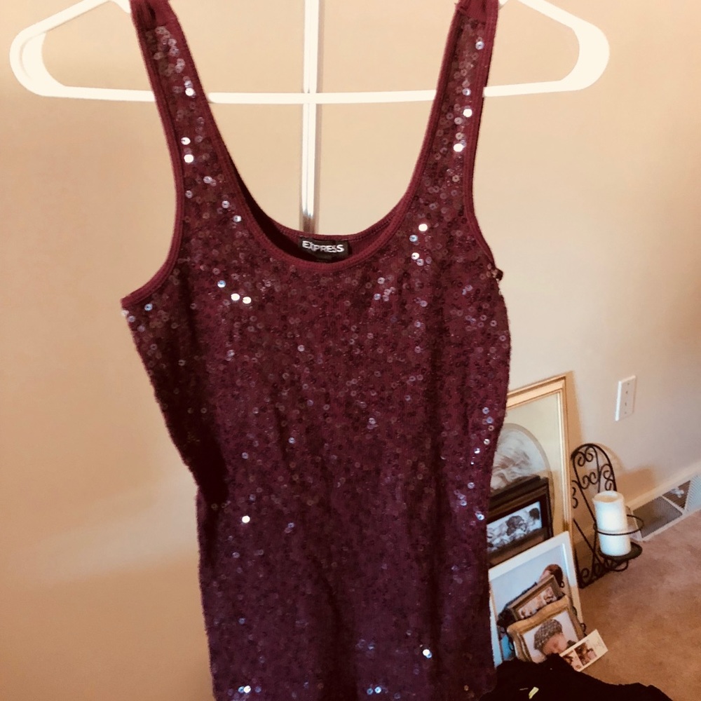 Express Sequin Tank - Small